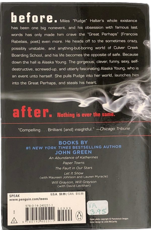 Looking For Alaska by John Green Hot on Sale