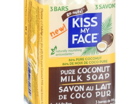 Kiss My Face Bar Soap - Coconut Milk - 10.5 Oz For Discount