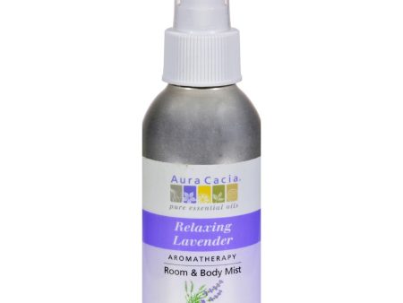 Aura Cacia Aromatherapy Mist Calming Lavender Harvest - 4 Fl Oz Online now