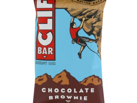 Clif Bar - Organic Chocolate Brownie - Case Of 12 - 2.4 Oz Supply