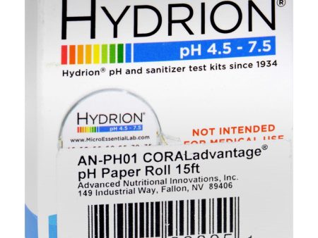 Advanced Nutritional Innovations Saliva Ph Test Papers - 1 Rolls Discount