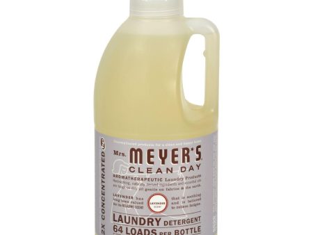 Mrs. Meyer s 2x Laundry Detergent - Lavender - 64 Oz For Cheap