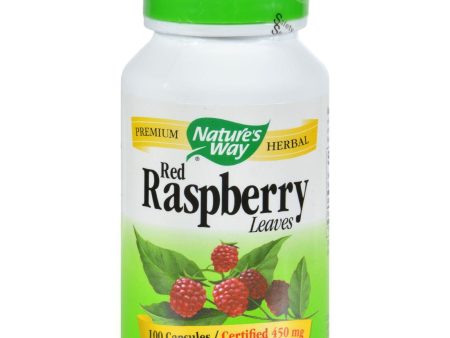 Nature s Way Red Raspberry Leaves - 100 Capsules on Sale