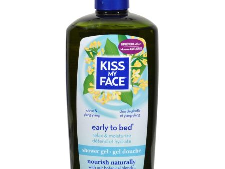 Kiss My Face Bath And Shower Gel Early To Bed Clove And Ylang Ylang - 16 Fl Oz Supply