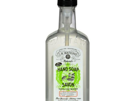 J.r. Watkins Liquid Hand Soap - White Tea And Bamboo - 11 Fl Oz Discount