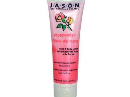 Jason Hand And Body Lotion Glycerine And Rosewater - 8 Fl Oz Supply