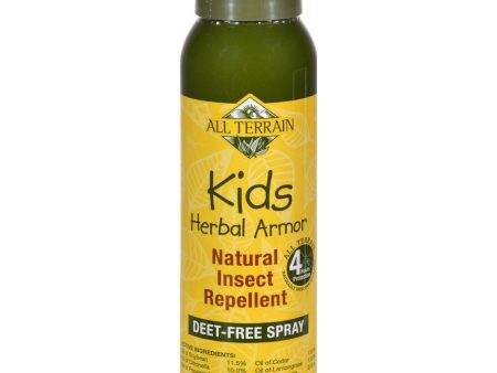 All Terrain Herbal Armor Natural Insect Repellent - Kids - Cont Spry - 3 Oz For Discount