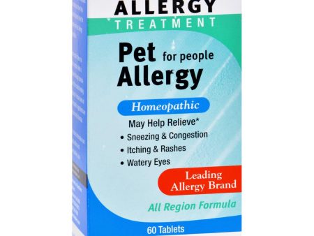 Bio-allers Pet Allergy Treatment For People - 60 Tablets Supply