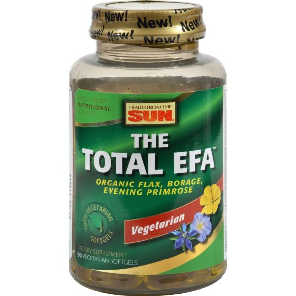 Health From The Sun The Total Efa - 90 Vegetarian Softgels Online