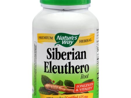 Nature s Way Siberian Eleuthero Root - 100 Capsules Online Hot Sale