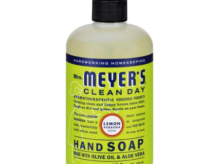 Mrs. Meyer s Liquid Hand Soap - Lemon Verbena - 12.5 Oz Online Sale