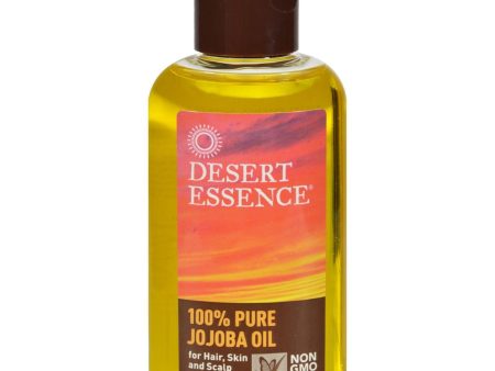 Desert Essence 100% Pure Jojoba Oil - 2 Fl Oz Supply