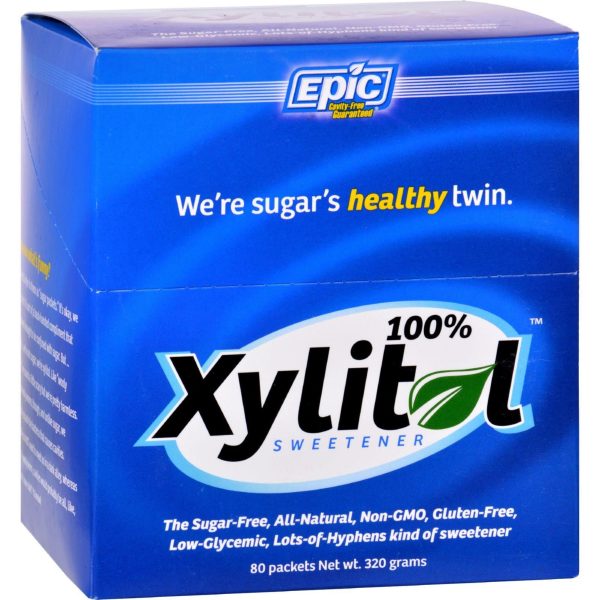 Epic Dental Sweetener - 100% Xylitol Packet - 15 Oz Discount