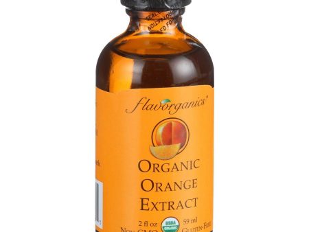 Flavorganics Organic Orange Extract - 2 Oz Online