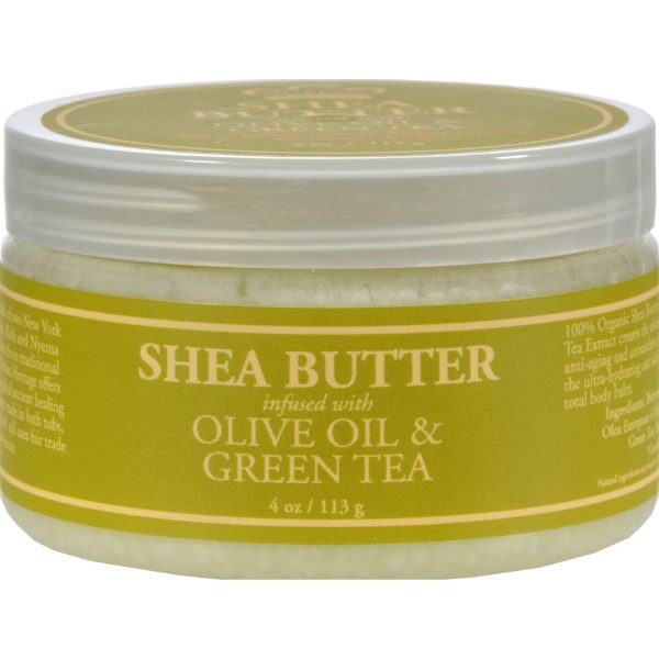 Nubian Heritage Shea Butter Infused With Olive Oil And Green Tea Extract - 4 Oz Online now