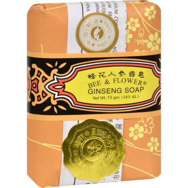 Bee And Flower Soap Ginseng - 2.65 Oz - Case Of 12 Online Hot Sale