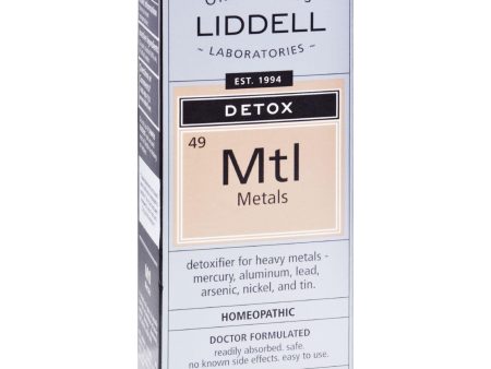 Liddell Homeopathic Anti-tox Metals Spray - 1 Fl Oz For Cheap