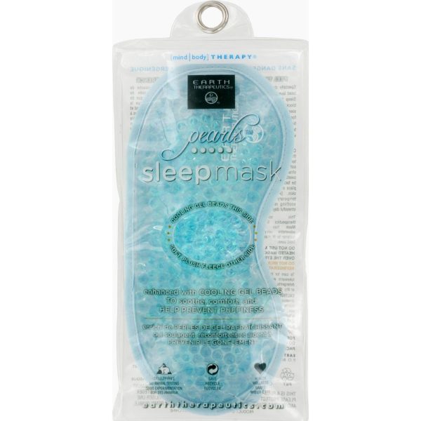 Earth Therapeutics Sleep Mask - Gel Beads - Blue - 1 Count Sale