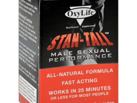 Oxylife Stan-tall Male Sexual Performance - 3 Capsules Discount