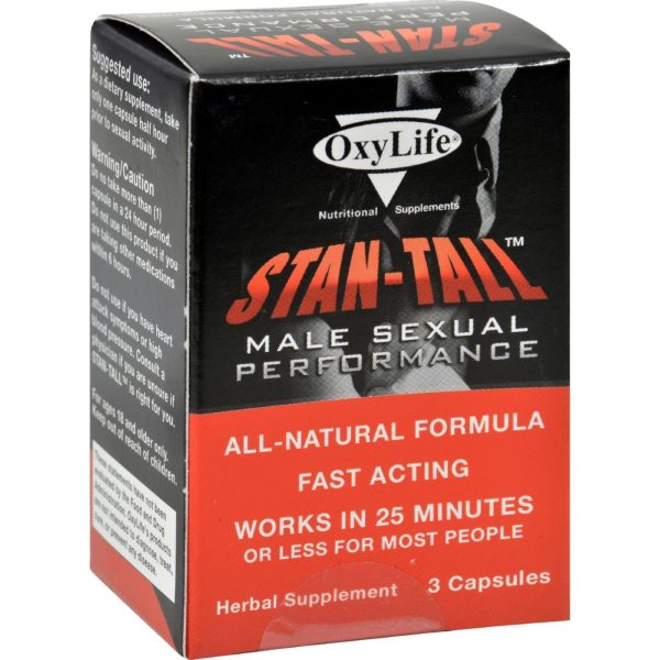 Oxylife Stan-tall Male Sexual Performance - 3 Capsules Discount