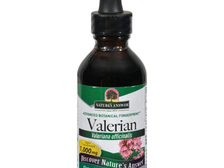 Nature s Answer Valerian Root Alcohol Free - 2 Fl Oz For Cheap