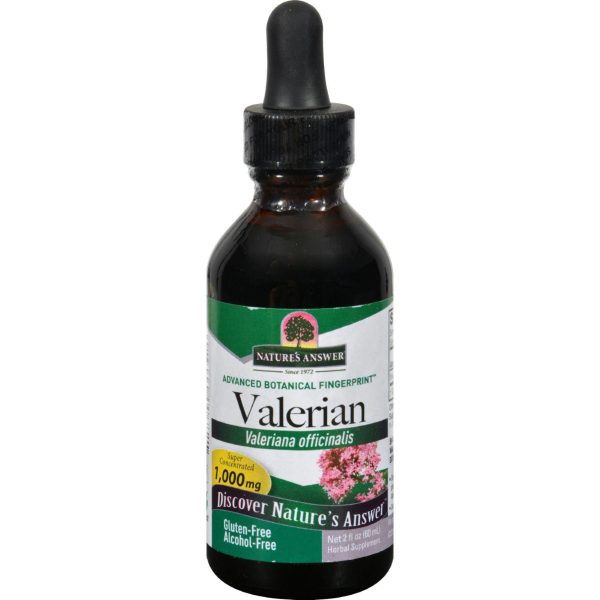 Nature s Answer Valerian Root Alcohol Free - 2 Fl Oz For Cheap