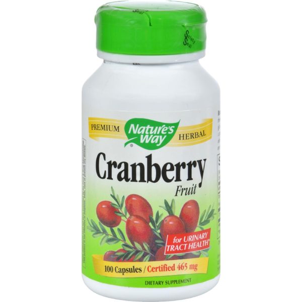 Nature s Way Cranberry Fruit - 100 Capsules Supply