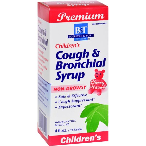 Boericke And Tafel Children s Cough And Bronchial Syrup - 4 Fl Oz on Sale