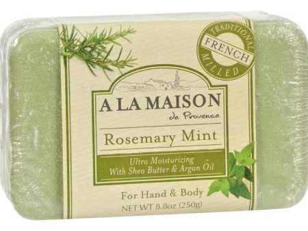 A La Maison Bar Soap Rosemary Mint - 8.8 Oz For Discount