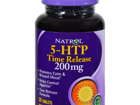 Natrol 5-htp Tr Time Release - 200 Mg - 30 Tablets Discount