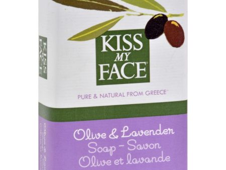 Kiss My Face Bar Soap Olive And Lavender - 8 Oz Online