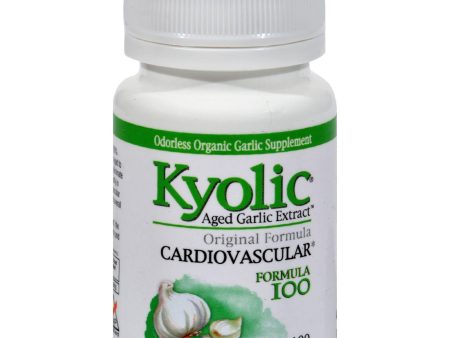 Kyolic Aged Garlic Extract Cardiovascular Formula 100 - 100 Tablets Fashion