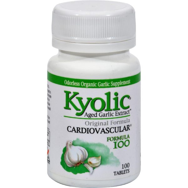 Kyolic Aged Garlic Extract Cardiovascular Formula 100 - 100 Tablets Fashion