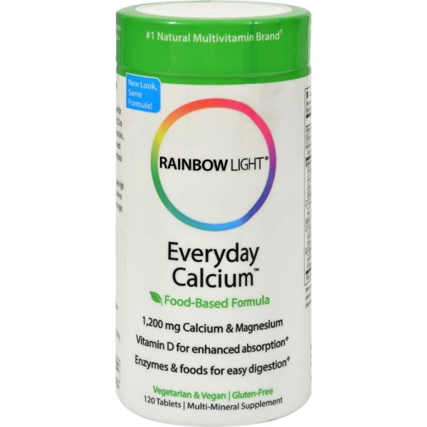 Rainbow Light Everyday Calcium - 120 Tablets For Discount