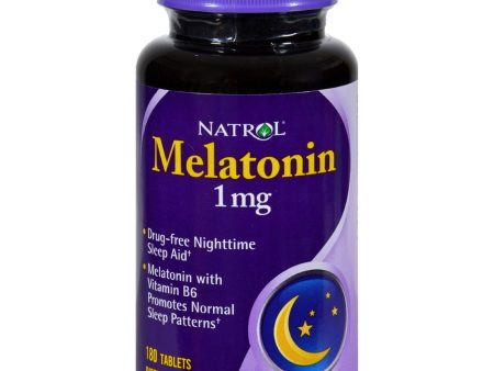 Natrol Melatonin - 1 Mg - 180 Tablets Online