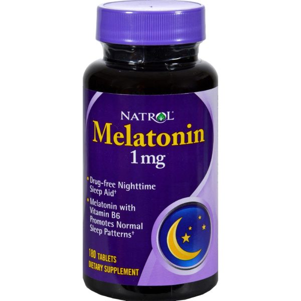 Natrol Melatonin - 1 Mg - 180 Tablets Online