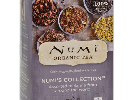 Numi Numi s Collection Assorted Melange - 18 Tea Bags - Case Of 6 For Cheap