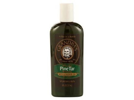 Grandpa s Wonder Pine Tar Moisturing Bath And Shower Gel With Vitamin E - 8 Fl Oz Online Hot Sale