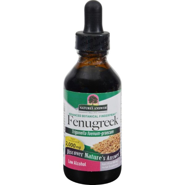 Nature s Answer Fenugreek Seed - 2 Fl Oz For Cheap