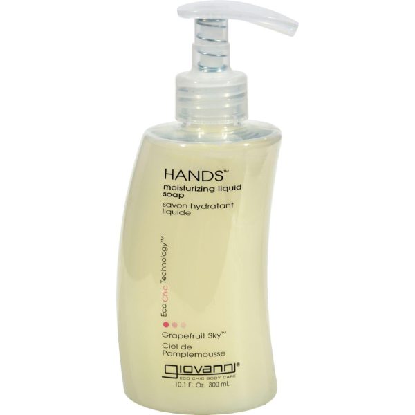 Giovanni Hands Liquid Soap Grapefruit Sky - 10 Fl Oz Online Sale