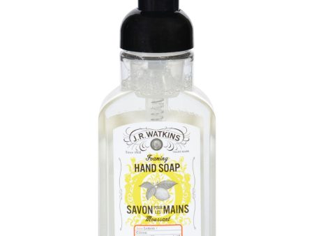 J.r. Watkins Hand Soap - Foaming - Lemon - 9 Oz - Case Of 6 on Sale