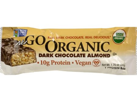 Nugo Nutrition Bar - Organic Dark Chocolate Almond - 1.76 Oz - Case Of 12 Online Sale