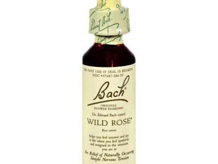 Bach Flower Remedies Essence Wild Rose - 0.7 Fl Oz Online Hot Sale