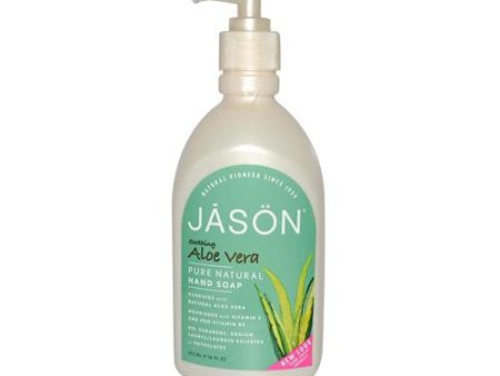 Jason Pure Natural Hand Soap Soothing Aloe Vera - 16 Fl Oz Online Sale