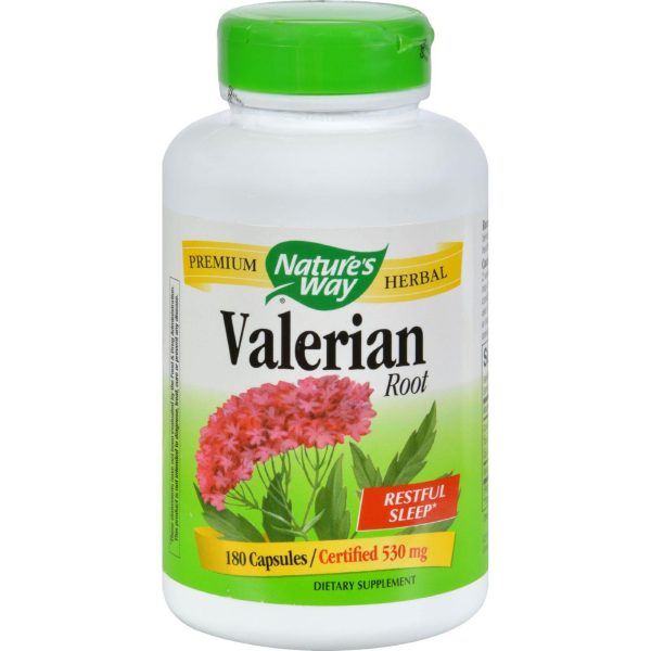 Nature s Way Valerian Root - 180 Capsules Discount