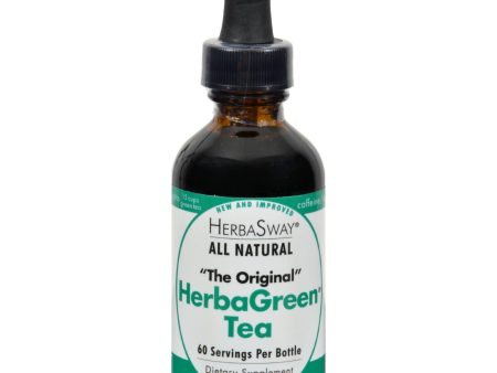 Herbasway Laboratories Herbagreen Tea Original - 2 Fl Oz Online Sale