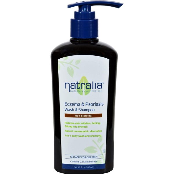 Natralia Eczema And Psoriasis Wash Concentrated Bath And Shower Formula - 7 Fl Oz Supply