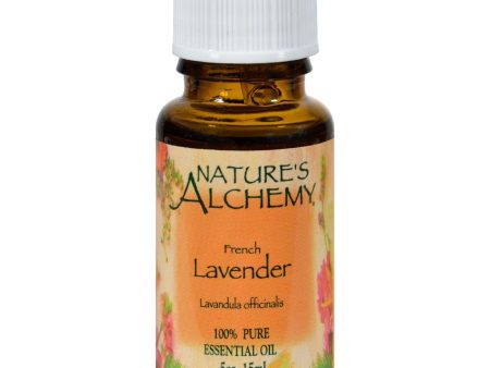 Nature s Alchemy 100% Pure Essential Oil French Lavender - 0.5 Fl Oz on Sale