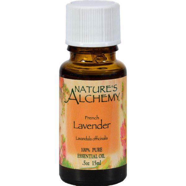 Nature s Alchemy 100% Pure Essential Oil French Lavender - 0.5 Fl Oz on Sale