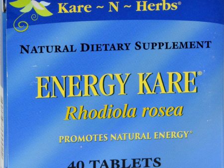 Kare-n-herbs Energy Kare - 40 Tablets Online